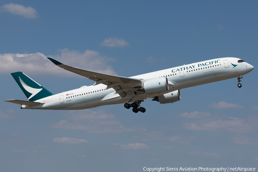 Cathay Pacific Airbus A350-941 (B-LRF) | Photo 330614