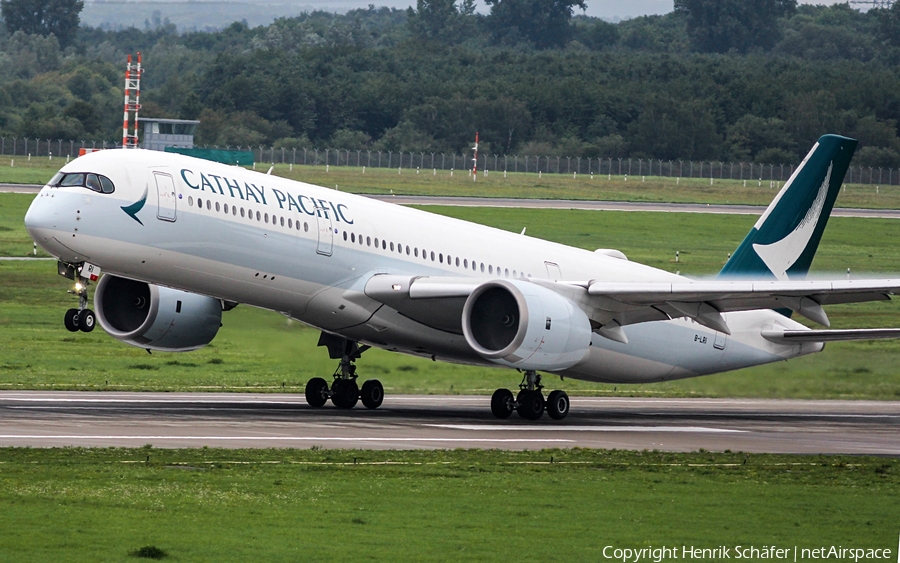 Cathay Pacific Airbus A350-941 (B-LRI) | Photo 319182