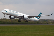 Cathay Pacific Airbus A350-941 (B-LRJ) at  Manchester - International (Ringway), United Kingdom