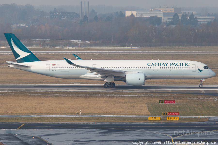 Cathay Pacific Airbus A350-941 (B-LRK) | Photo 224948