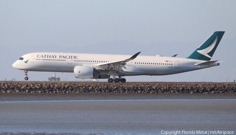 Cathay Pacific Airbus A350-941 (B-LRK) | Photo 554893
