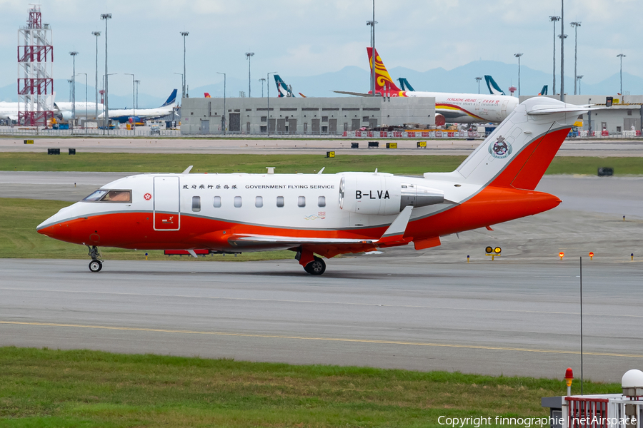 Hong Kong Government Flying Service Bombardier CL-600-2B16 Challenger 605 (B-LVA) | Photo 520466
