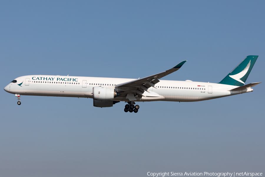 Cathay Pacific Airbus A350-1041 (B-LXF) | Photo 502504