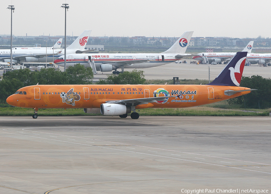 Air Macau Airbus A321-231 (B-MAJ) | Photo 64496