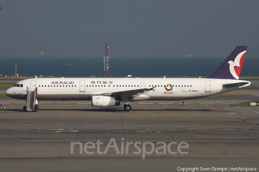 Air Macau Airbus A321-231 (B-MAQ) | Photo 11534