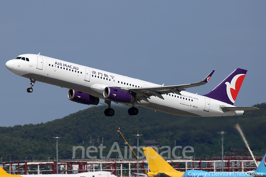 Air Macau Airbus A321-231 (B-MCA) | Photo 344887