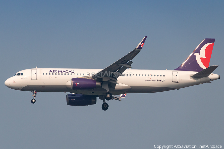 Air Macau Airbus A320-232 (B-MCF) | Photo 382449