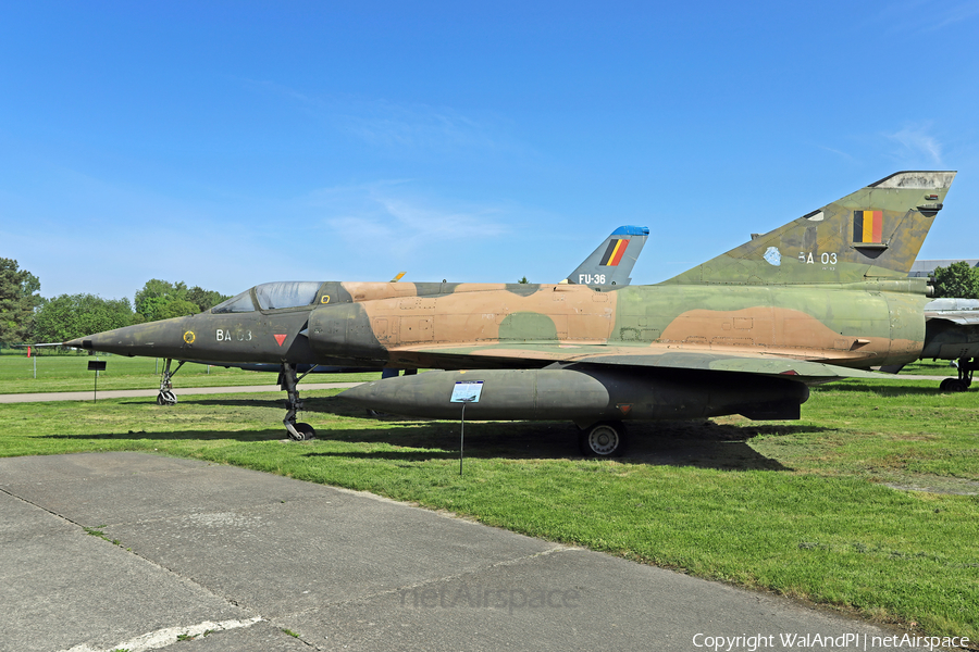 Belgian Air Force Dassault Mirage 5BA (BA03) | Photo 583126