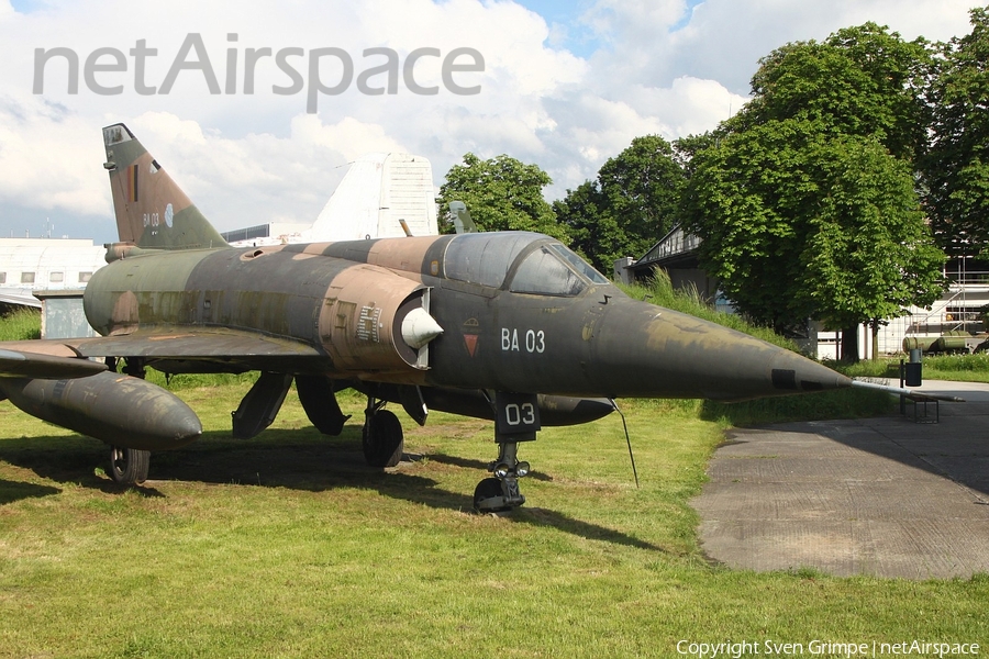 Belgian Air Force Dassault Mirage 5BA (BA03) | Photo 338783