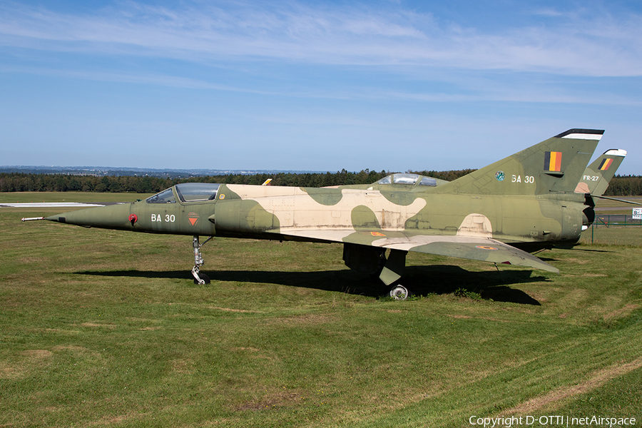 Belgian Air Force Dassault Mirage 5BA (BA30) | Photo 404051