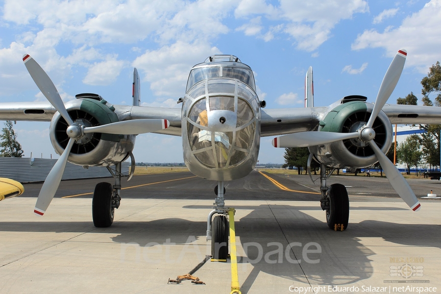 Mexican Air Force (Fuerza Aerea Mexicana) North American B-25J Mitchell (BMM-3503) | Photo 267049
