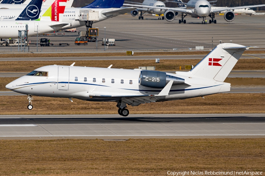 Royal Danish Air Force (Flyvevåbnet) Bombardier CL-600-2B16 Challenger 604 (C-215) | Photo 611004