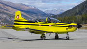 Swiss Air Force Pilatus PC-9 (C-407) at  Samedan - St. Moritz, Switzerland