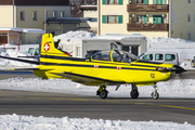 Swiss Air Force Pilatus PC-9 (C-408) at  Samedan - St. Moritz, Switzerland