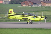 Swiss Air Force Pilatus PC-9 (C-412) at  Payerne Air Base, Switzerland