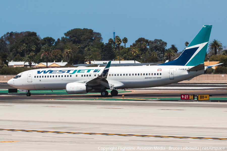 WestJet Boeing 737-8CT (C-FAWJ) | Photo 87164