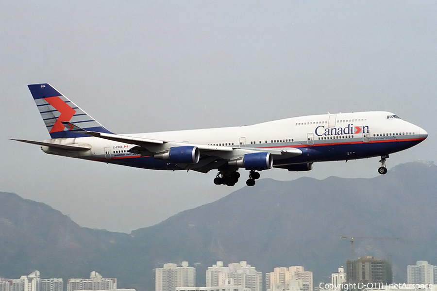 Canadian Airlines International Boeing 747-475 (C-FBCA) | Photo 164557