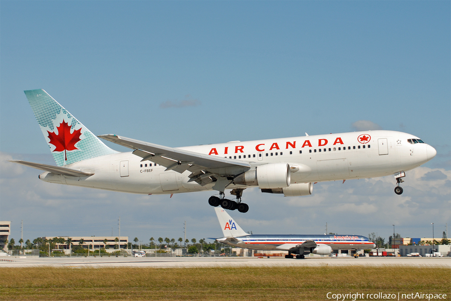 Air Canada Boeing 767-233 (C-FBEF) | Photo 8645