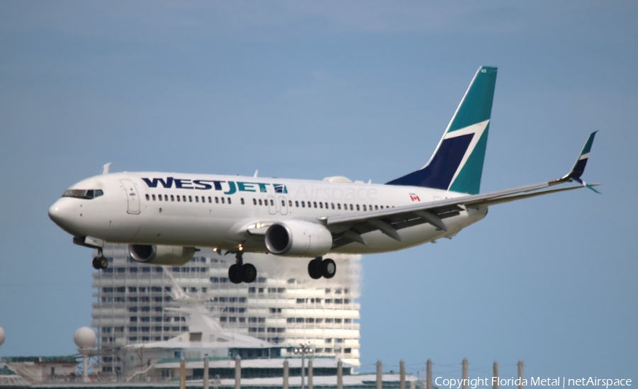 WestJet Boeing 737-8CT (C-FBWI) | Photo 306898