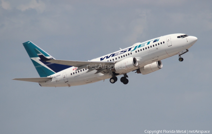 WestJet Boeing 737-7CT (C-FBWJ) | Photo 309286