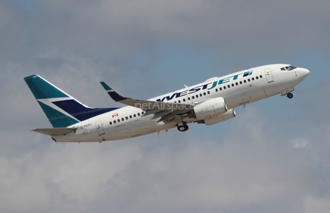 WestJet Boeing 737-7CT (C-FBWJ) at  Ft. Lauderdale - International, United States