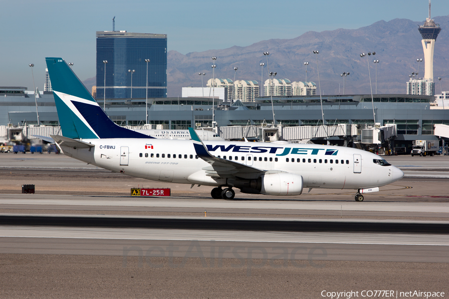 WestJet Boeing 737-7CT (C-FBWJ) | Photo 38805