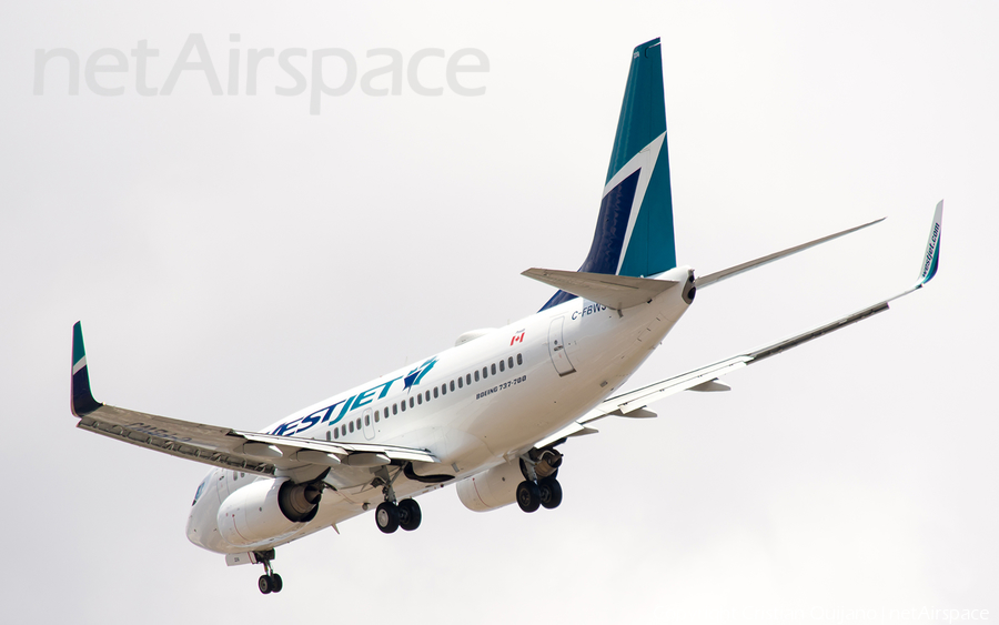 WestJet Boeing 737-7CT (C-FBWJ) | Photo 145806