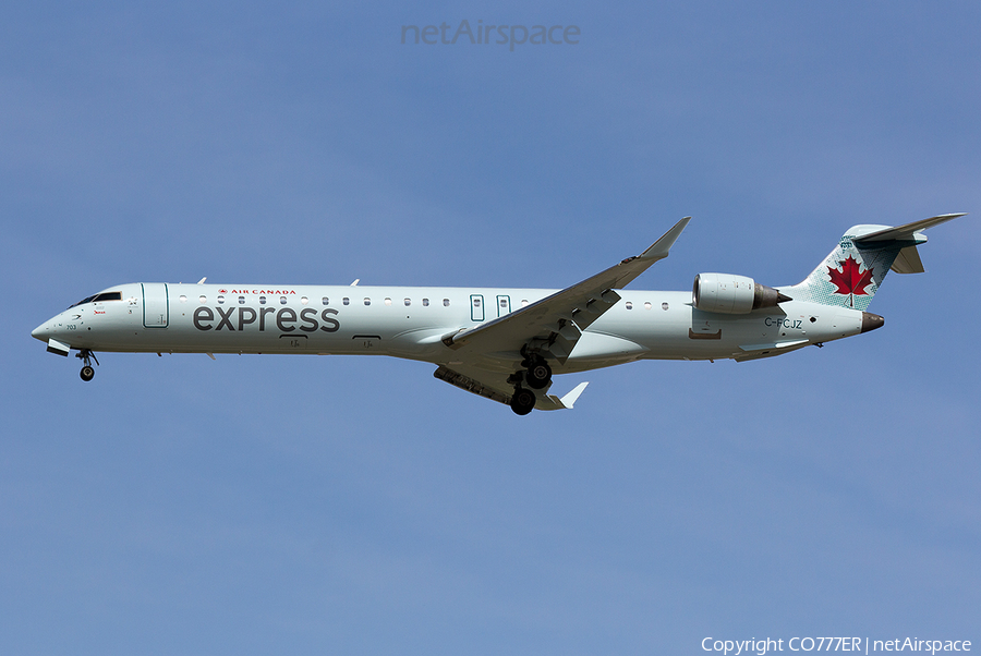 Air Canada Express (Jazz) Bombardier CRJ-705ER (C-FCJZ) | Photo 5767