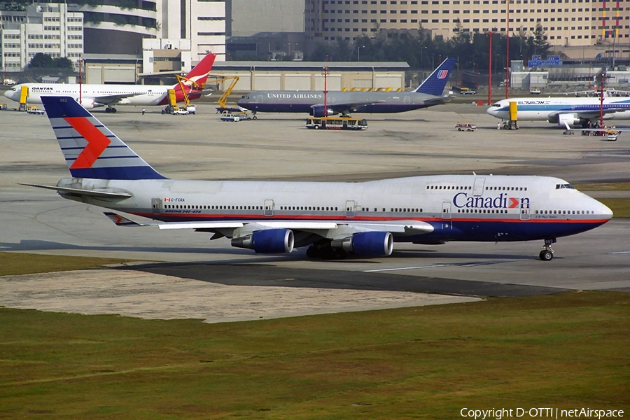 Canadian Airlines International Boeing 747-475 (C-FCRA) | Photo 288691