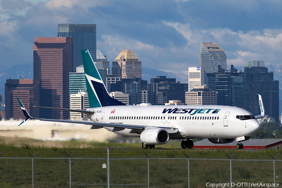 WestJet Boeing 737-8CT (C-FCSX) | Photo 174526