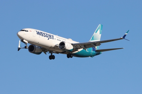 WestJet Boeing 737-8 MAX (C-FCTK) at  Orlando - International (McCoy), United States