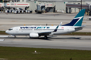 WestJet Boeing 737-7CT (C-FCWJ) at  Miami - International, United States
