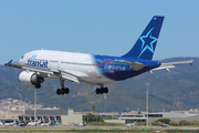 Air Transat Airbus A310-308 (C-FDAT) at  Barcelona - El Prat, Spain