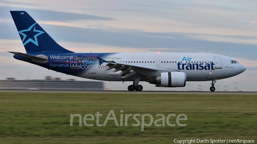 Air Transat Airbus A310-308 (C-FDAT) | Photo 220305