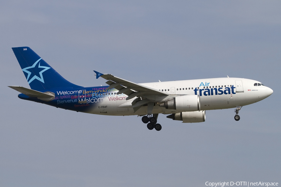 Air Transat Airbus A310-308 (C-FDAT) | Photo 441305