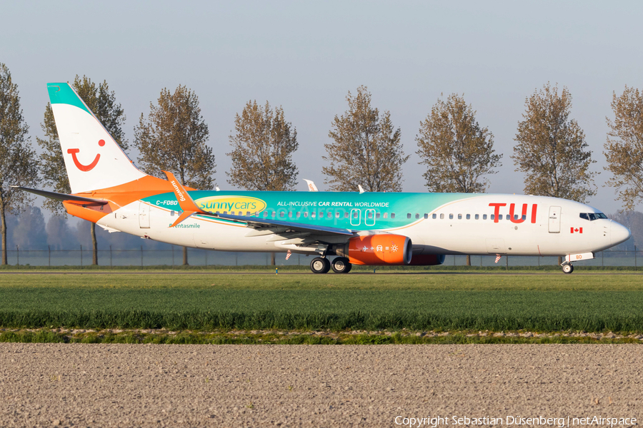 Sunwing Airlines Boeing 737-8Q8 (C-FDBD) | Photo 314747