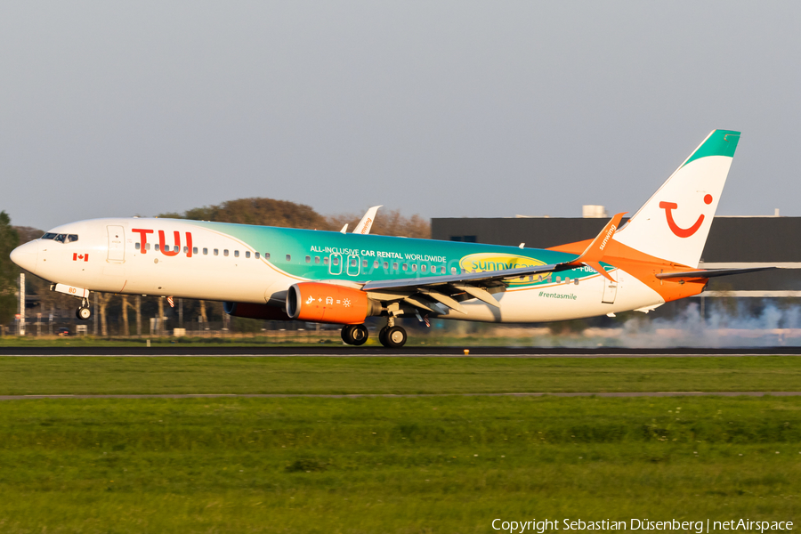 TUI Airlines Netherlands (Sunwing) Boeing 737-8Q8 (C-FDBD) | Photo 320121