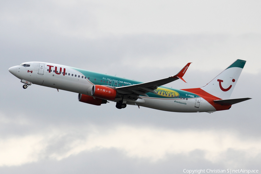 TUI Airlines Netherlands (Sunwing) Boeing 737-8Q8 (C-FDBD) | Photo 324073
