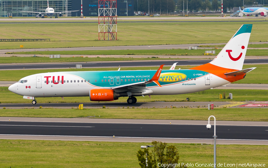 TUI Airlines Netherlands (Sunwing) Boeing 737-8Q8 (C-FDBD) | Photo 350470