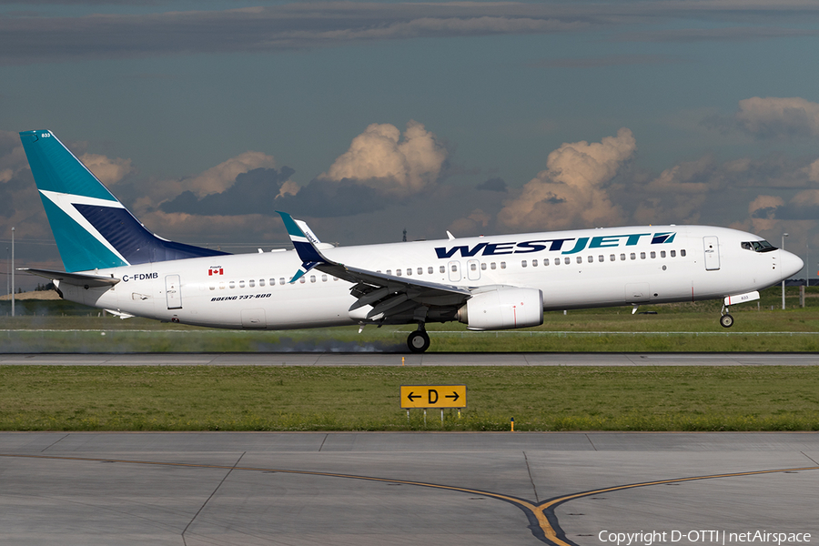 WestJet Boeing 737-8CT (C-FDMB) | Photo 174124