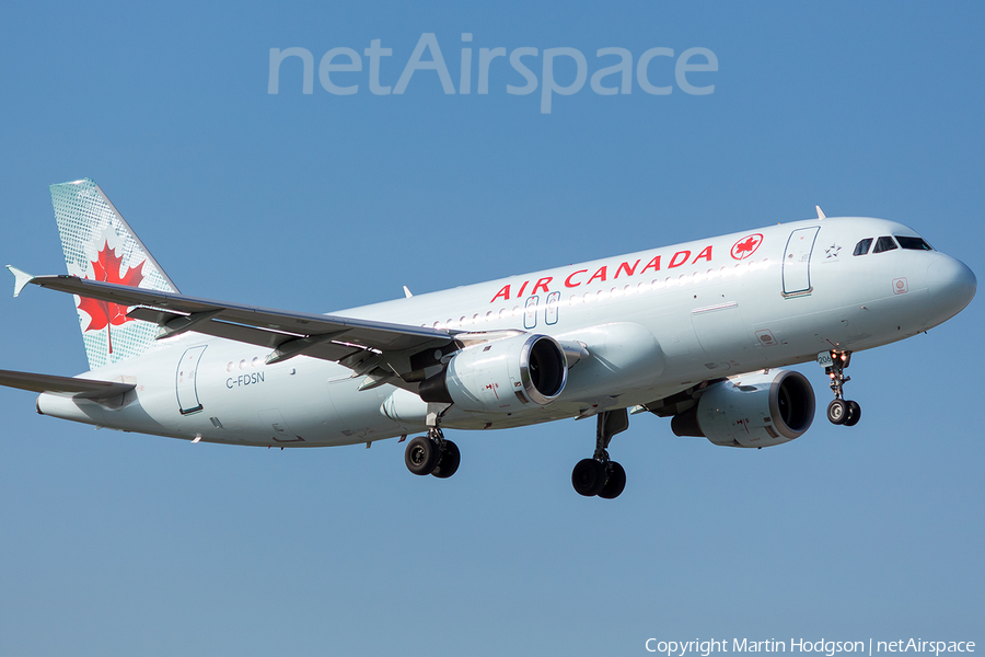 Air Canada Airbus A320-211 (C-FDSN) | Photo 96993