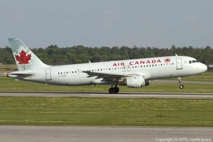 Air Canada Airbus A320-211 (C-FDSU) | Photo 442819