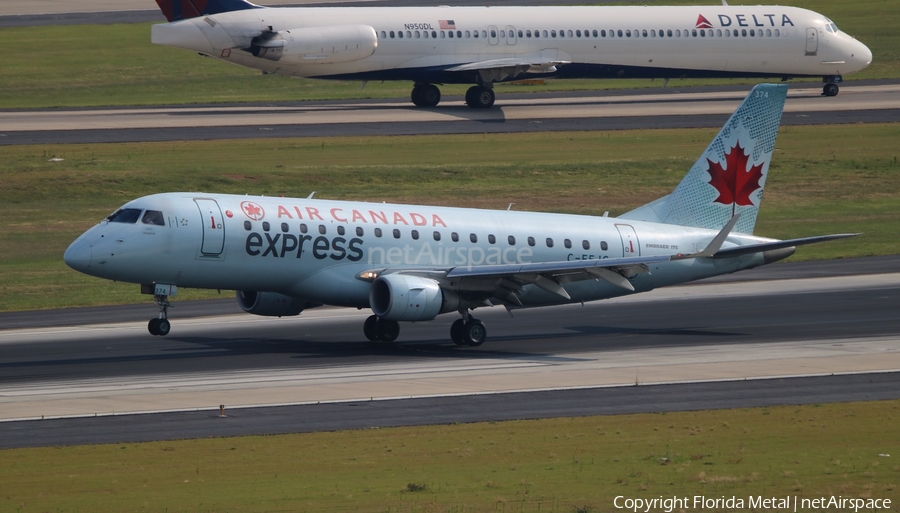 Air Canada Express (Sky Regional) Embraer ERJ-175SU (ERJ-170-200SU) (C-FEJC) | Photo 336711