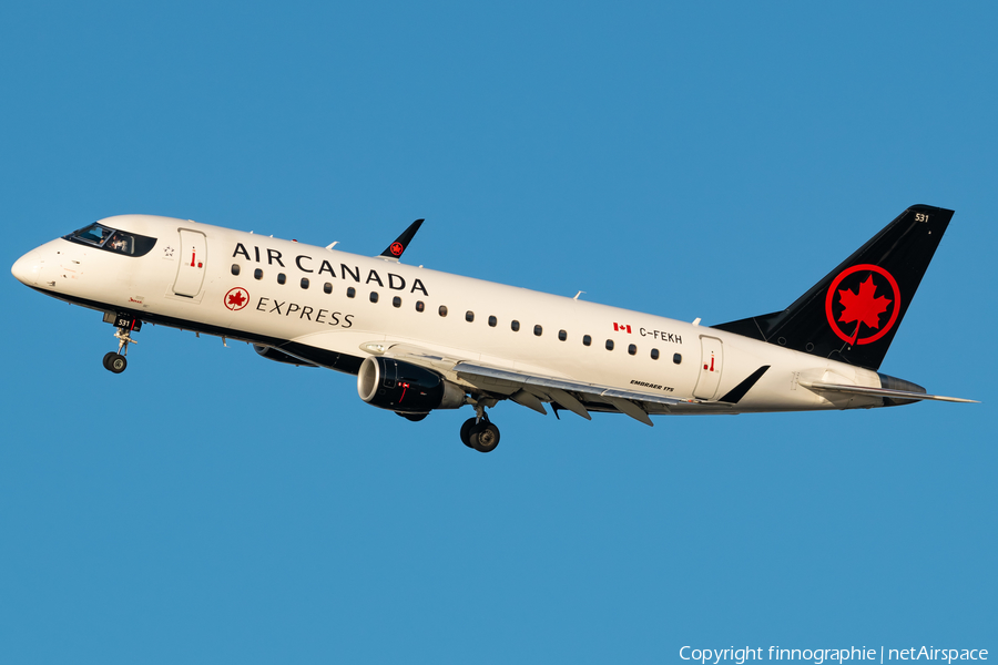 Air Canada Express (Jazz) Embraer ERJ-175SU (ERJ-170-200SU) (C-FEKH) | Photo 587477