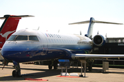 United Express (SkyWest Airlines) Bombardier CRJ-701ER (C-FEVZ) at  Paris - Le Bourget, France