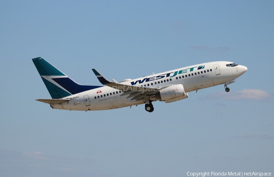 WestJet Boeing 737-7CT (C-FEWJ) | Photo 542158