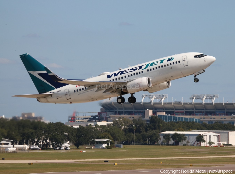 WestJet Boeing 737-7CT (C-FEWJ) | Photo 558020