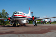 Conair Aviation Convair CV-580 (C-FFKF) at  Fairbanks - Ladd Army Airfield, United States