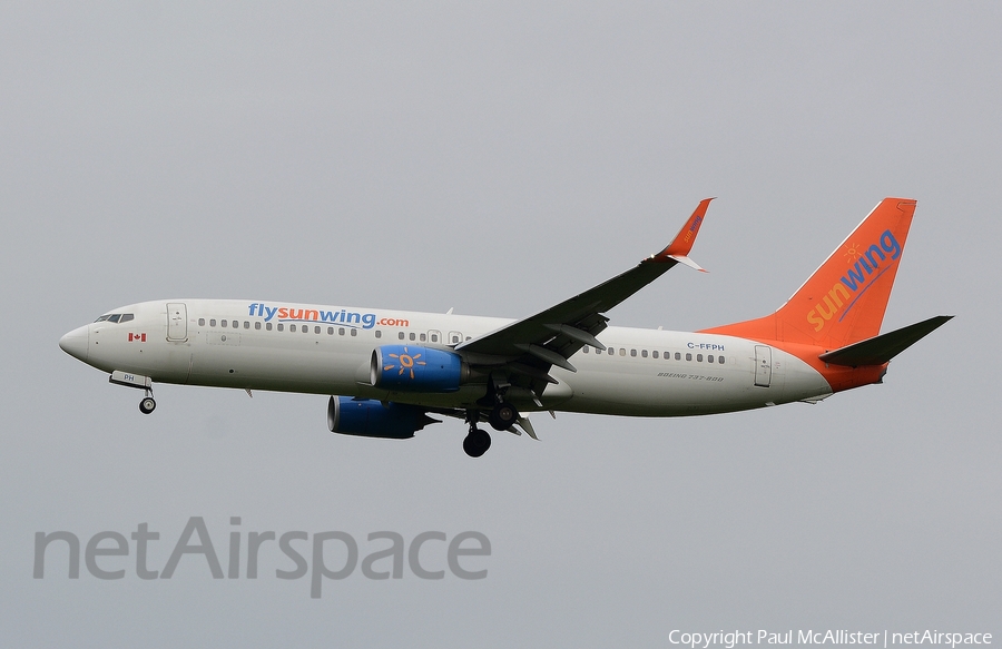 Sunwing Airlines Boeing 737-81D (C-FFPH) | Photo 267410