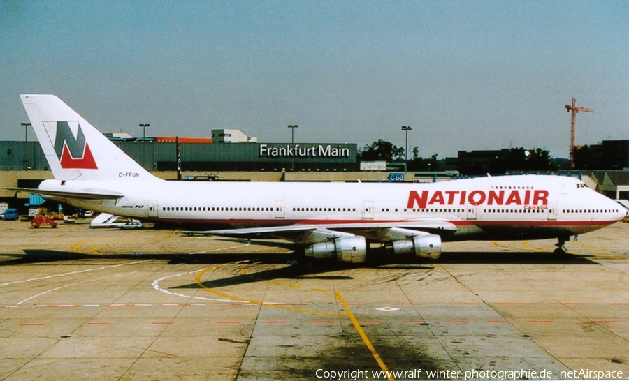 Nationair Boeing 747-1D1 (C-FFUN) | Photo 513159